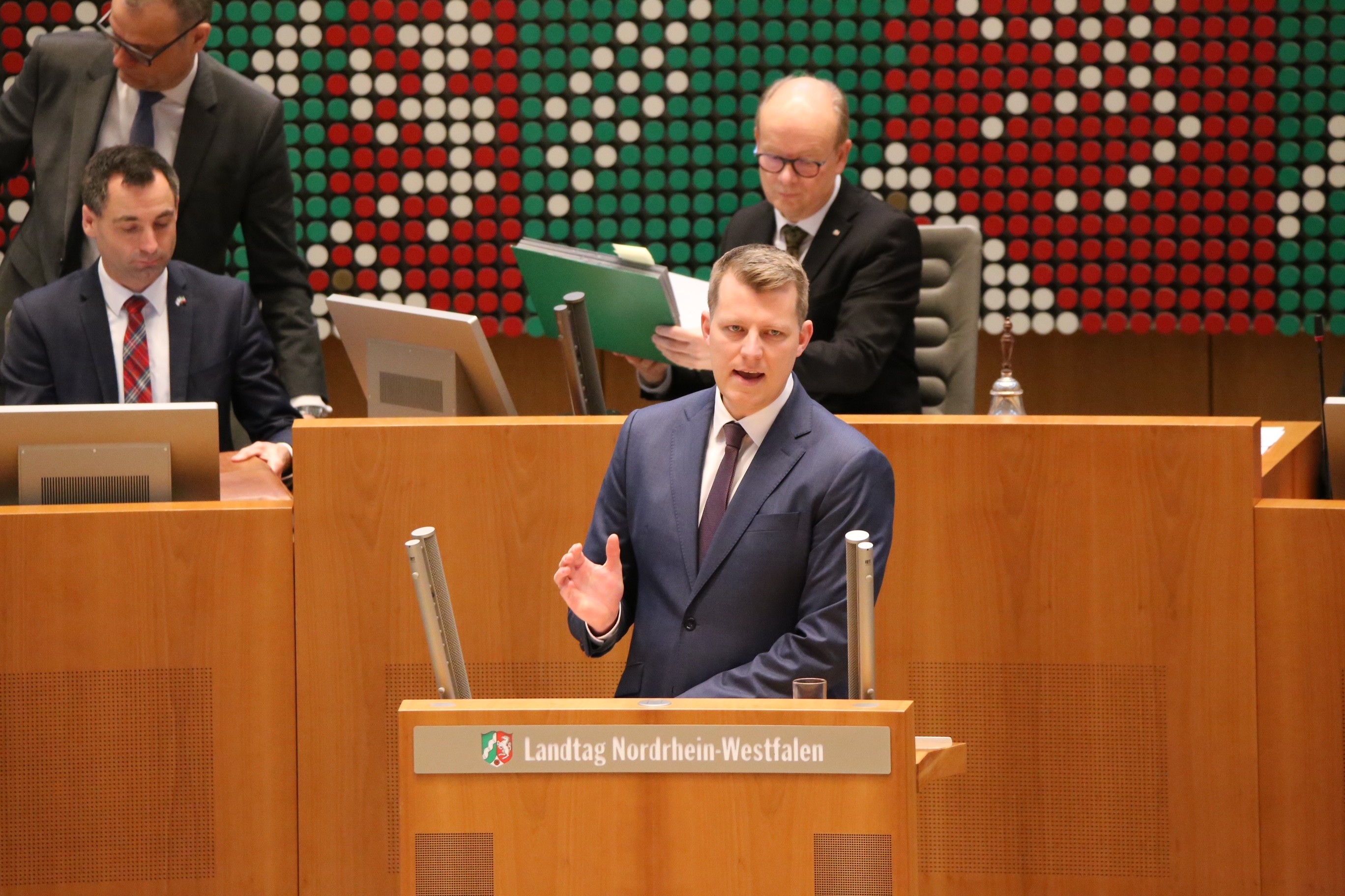 Henning Höne im Landtag NRW