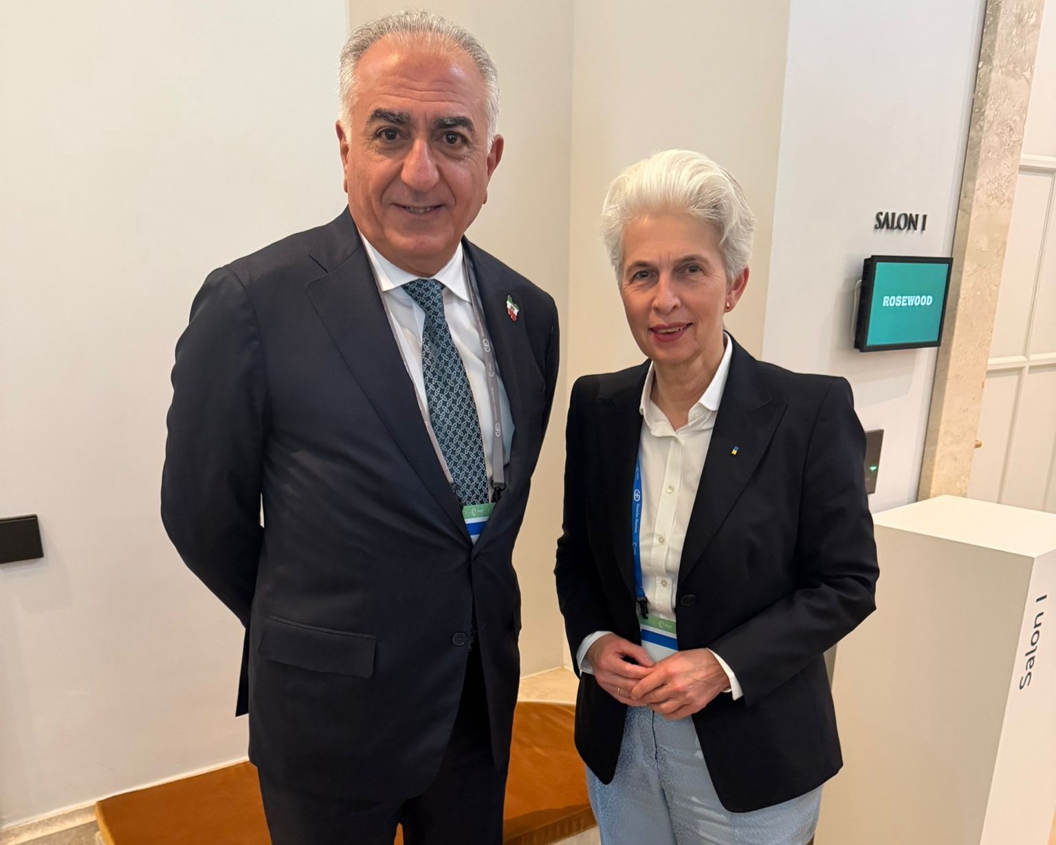 MASZ auf der MSC im Gespräch mit Reza Pahlavi