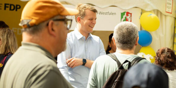 Henning Höne beim NRW-Tag